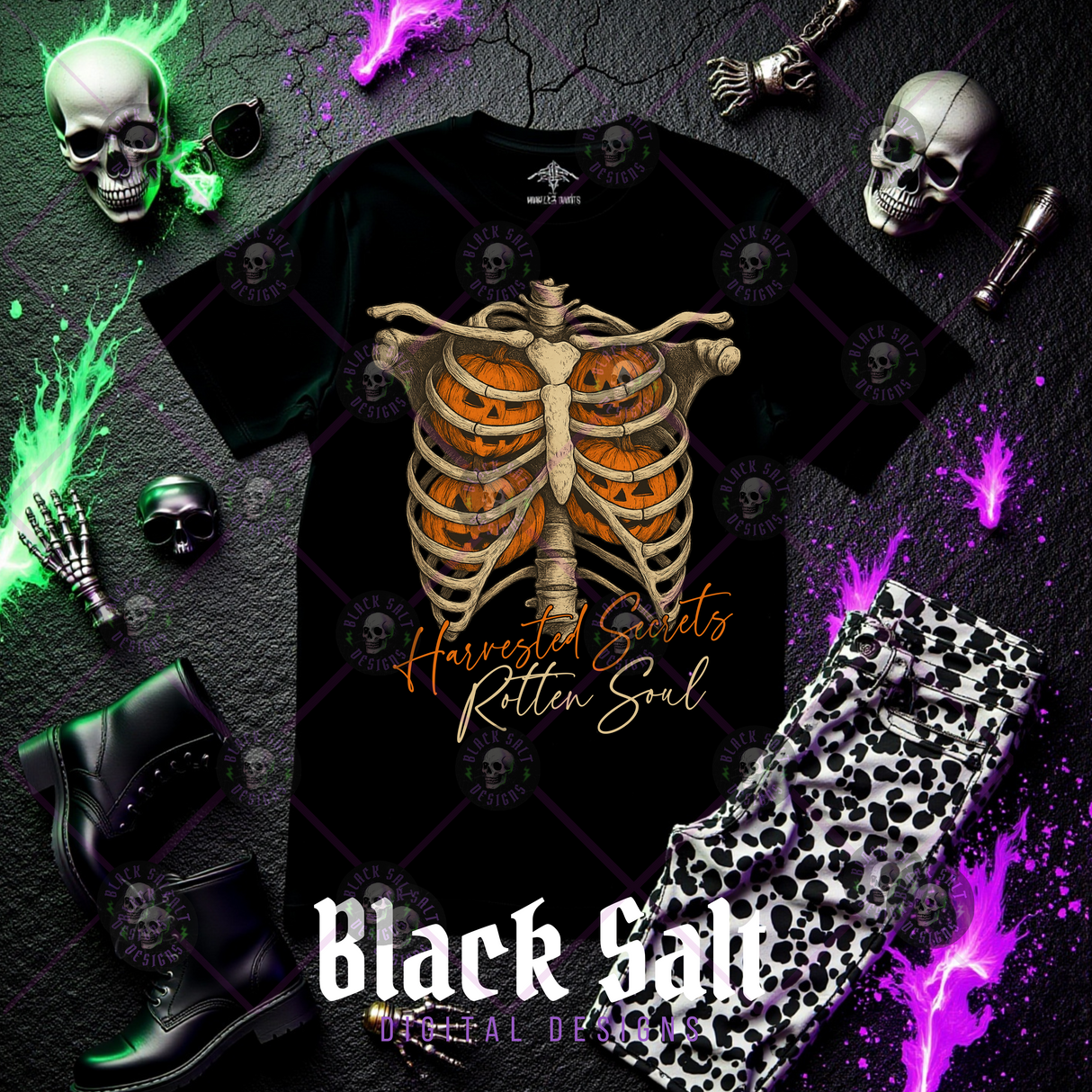 HARVESTED SECRETS ROTTEN SOUL