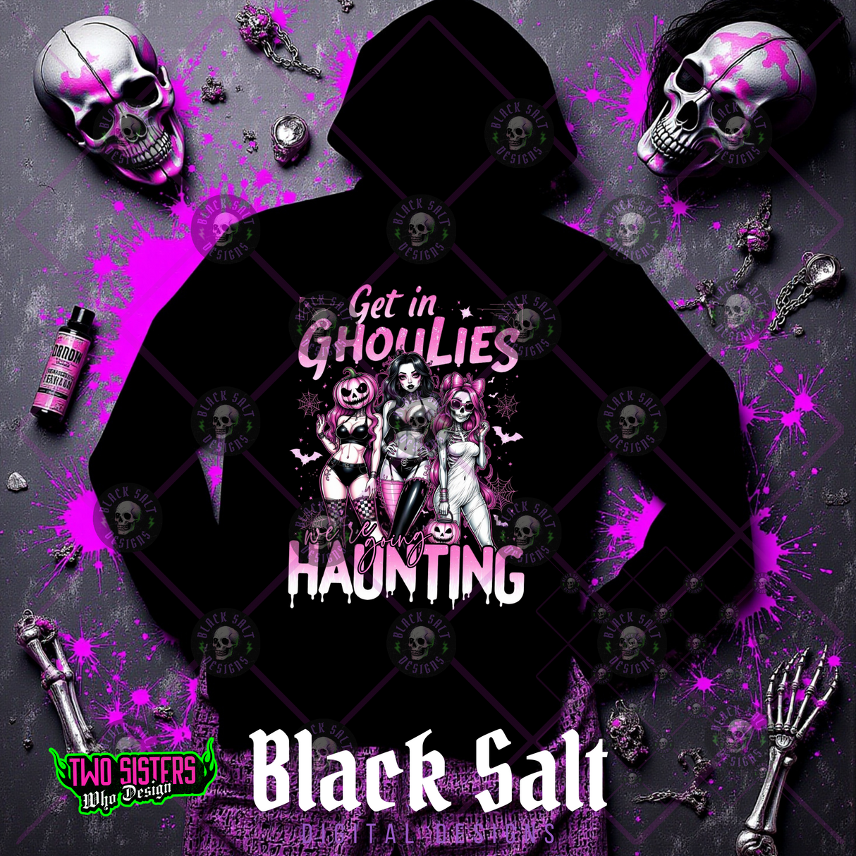 GET IN GHOULIES, WE'RE GOING HAUNTING