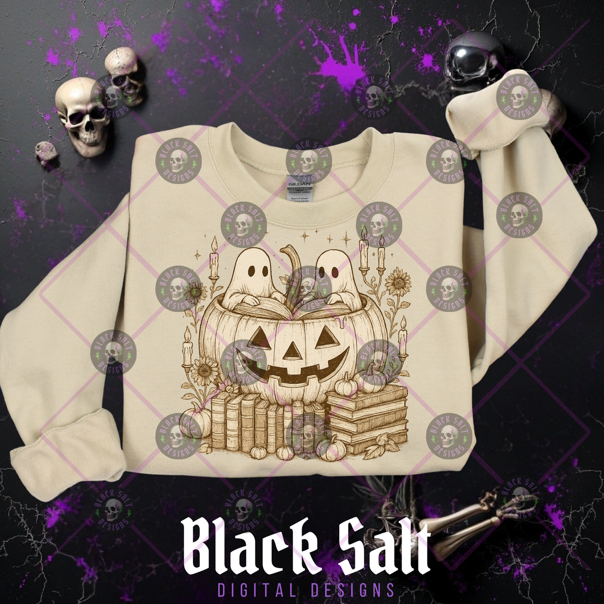 GHOSTS PUMPKINS AND MORE