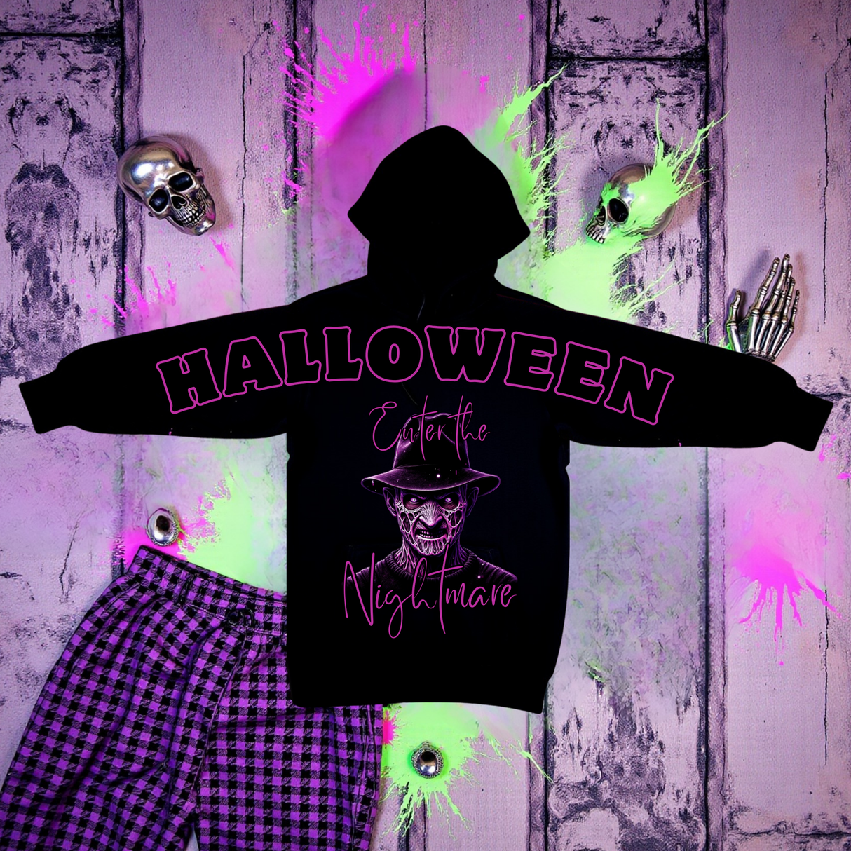 Halloween Enter the Nightmare *OVERSIZED GRAPHIC* (Copy)