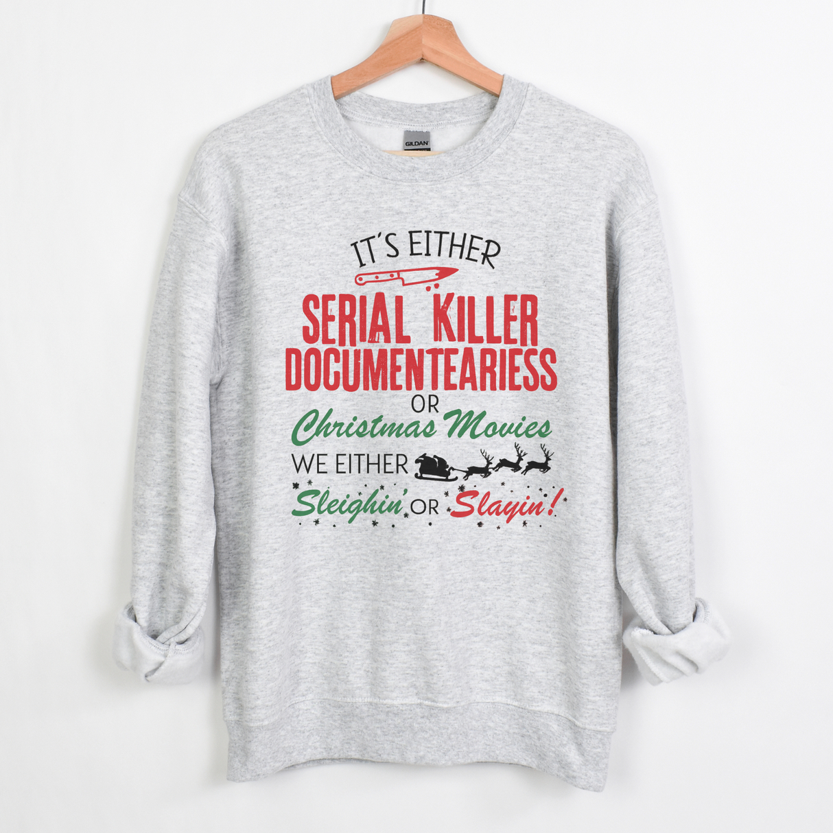 IT'S EITHER SERIAL KILLER DOCUMENTARIES