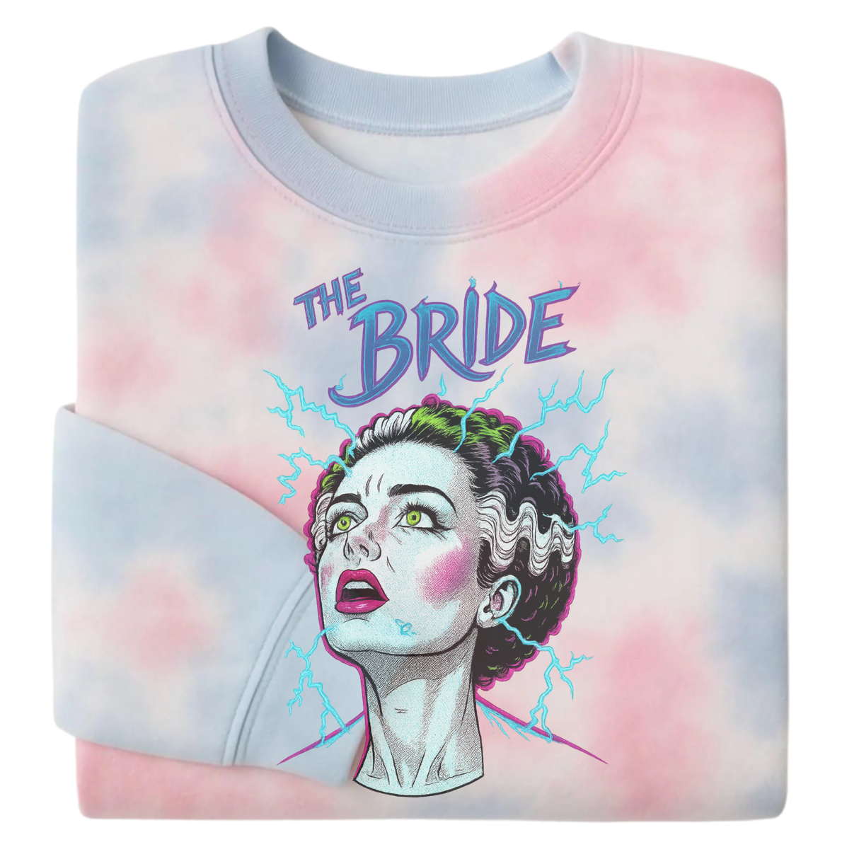 THE BRIDE COTTON CANDY SWEATSHIRT OR HOODIE