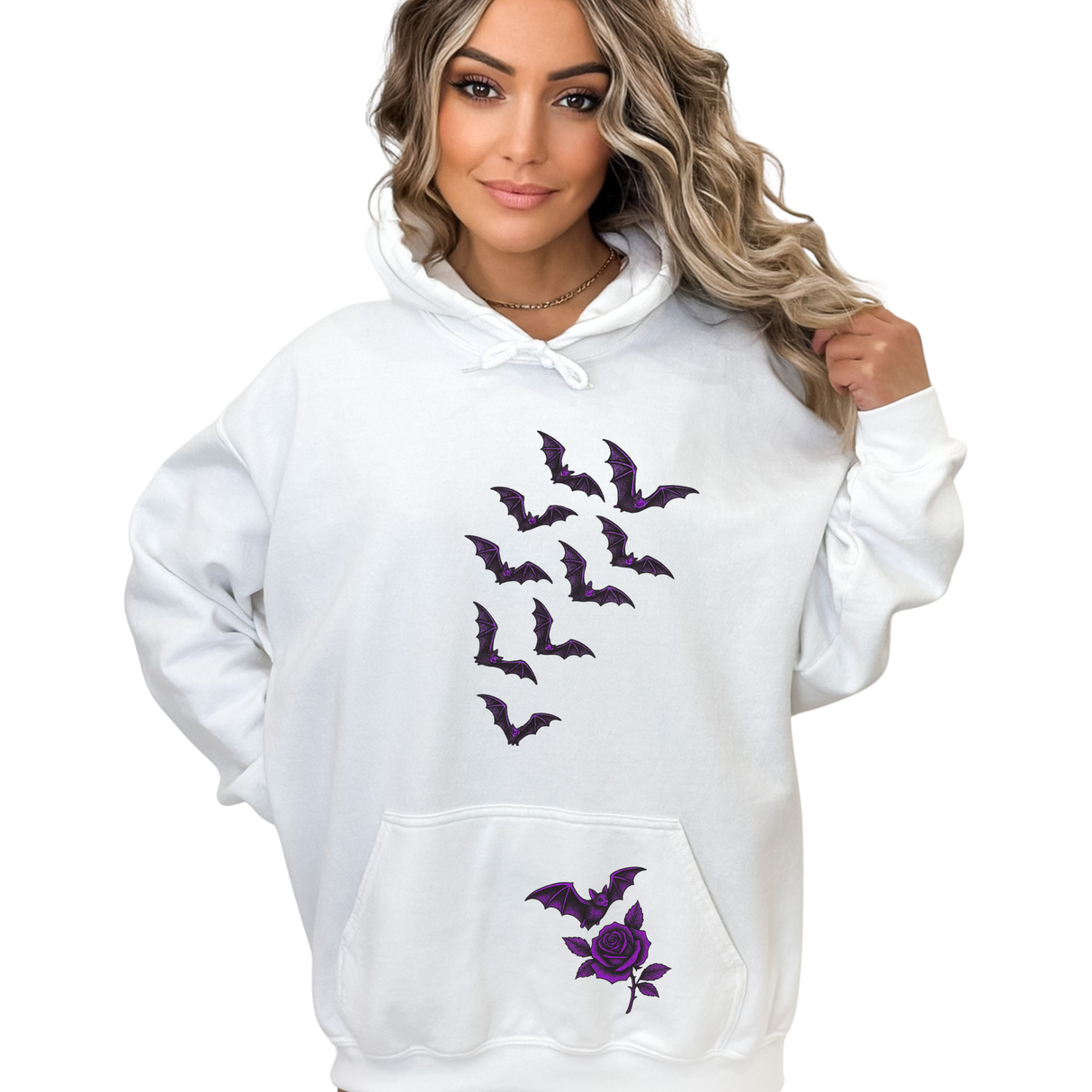 FUCK YOU (OR WITHOUT) YOU DON'T MATTER BAT & ROSES + MATCHING JOGGERS AVAILABLE