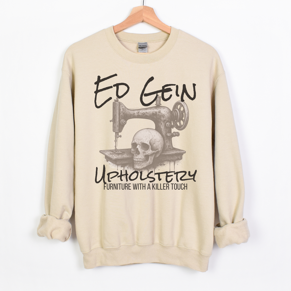 Ed G Upholstery SAND SWEATSHIRT