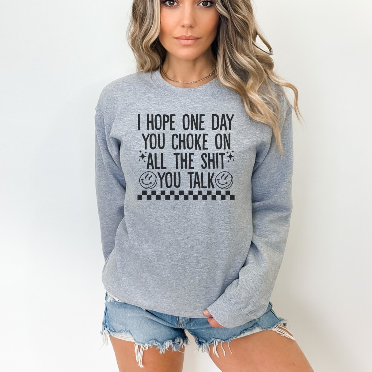 YOU ARE NOT TOO HARD TO LOVE UNDER $20 SUPER SAVER SWEATSHIRT