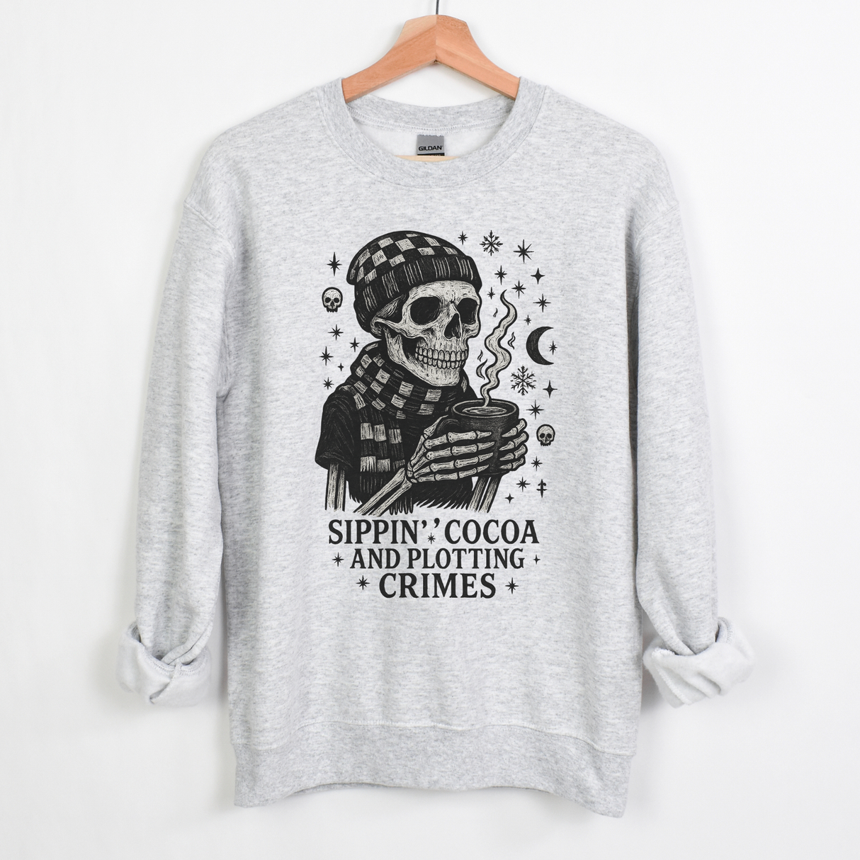 Sippin' Cocoa & Plotting Crimes Sweatshirt