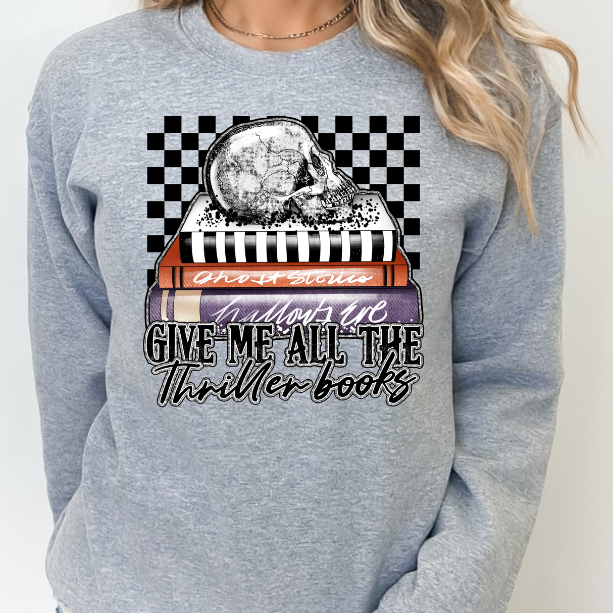 GIVE ME ALL THE THRILLER BOOKS