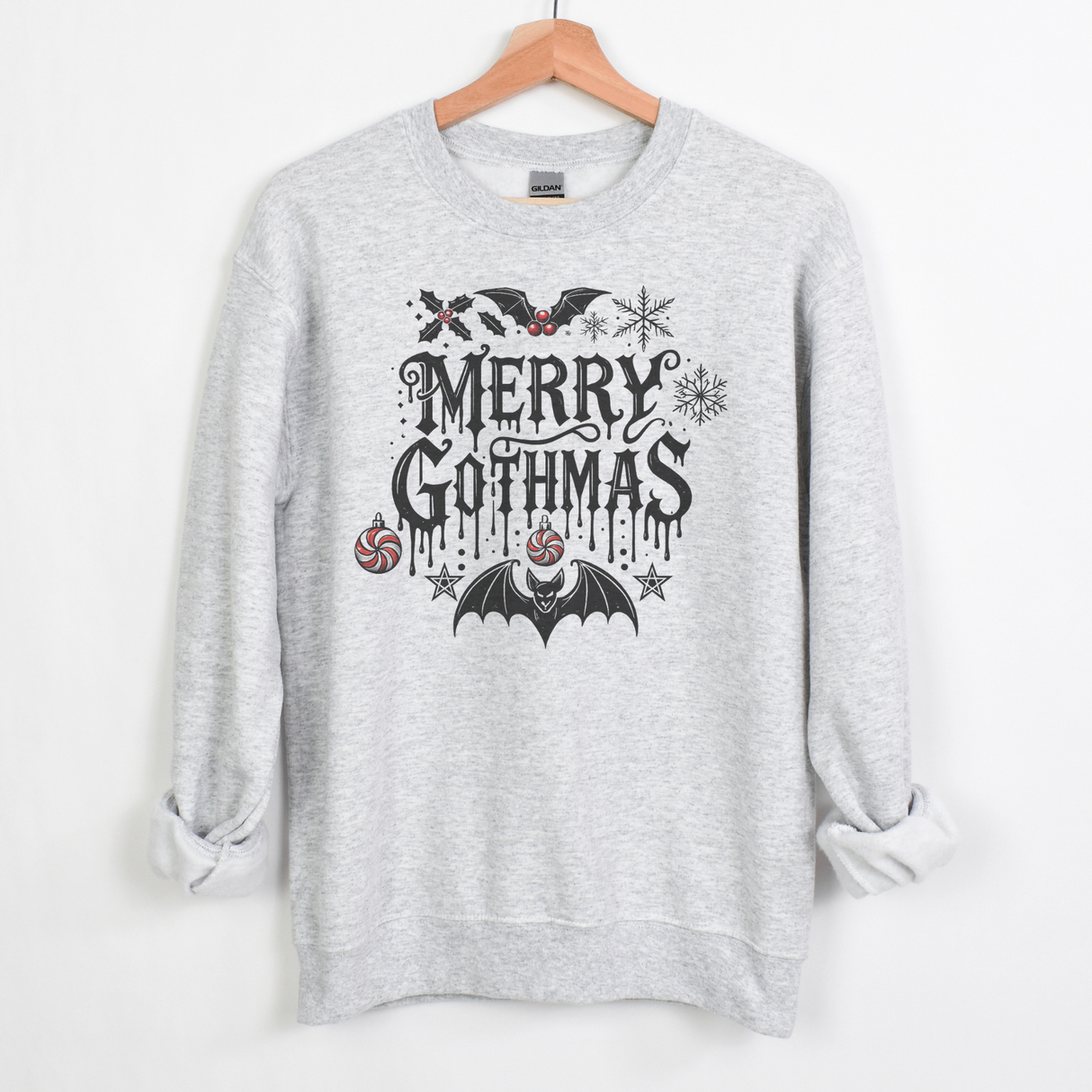 MERRY GOTHMAS CHRISTMAS SWEATSHIRT