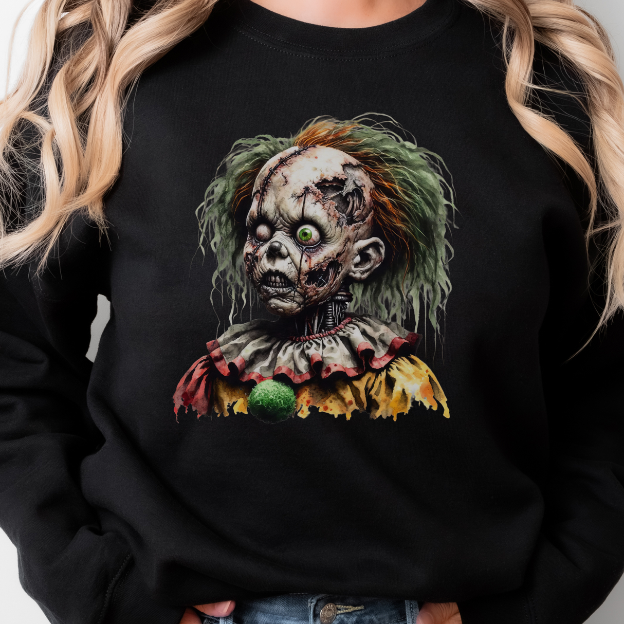 124. CREEPY CLOWN DOLL CHARACTER