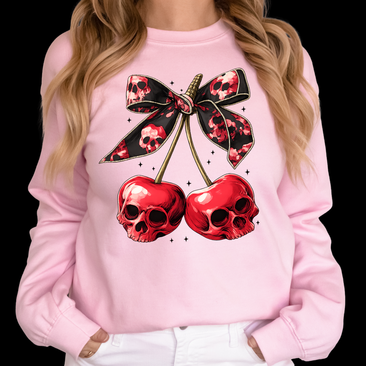 137. BOW WITH CHERRIES VALENTINE'S DAY