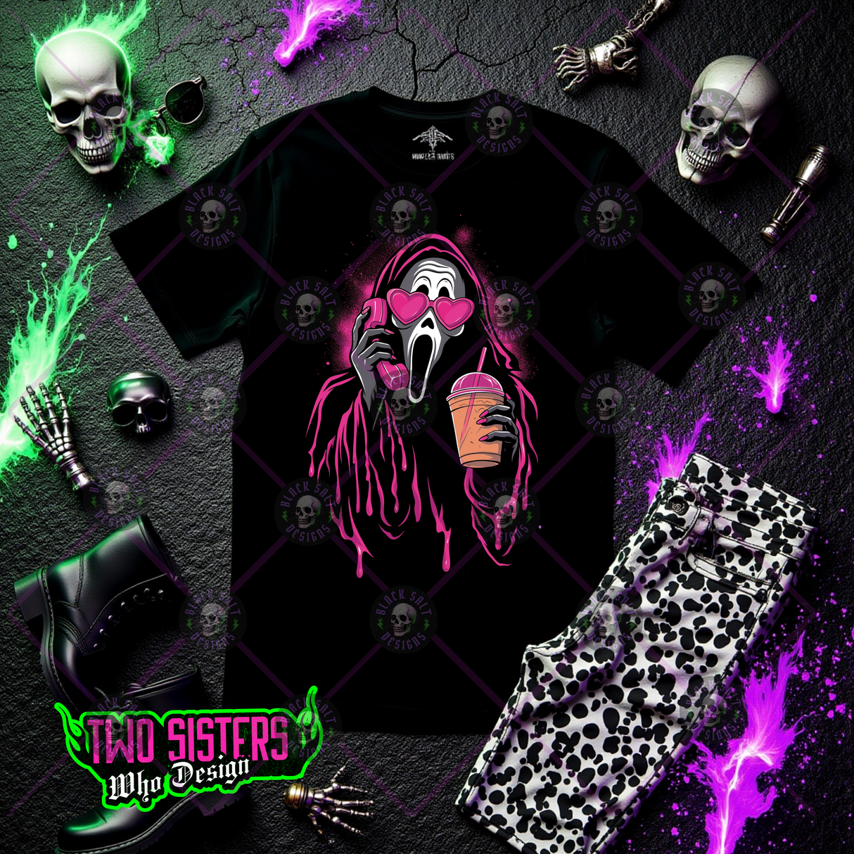 Pink Scream with Drink Shirt, Sweatshirt, or Hoodie