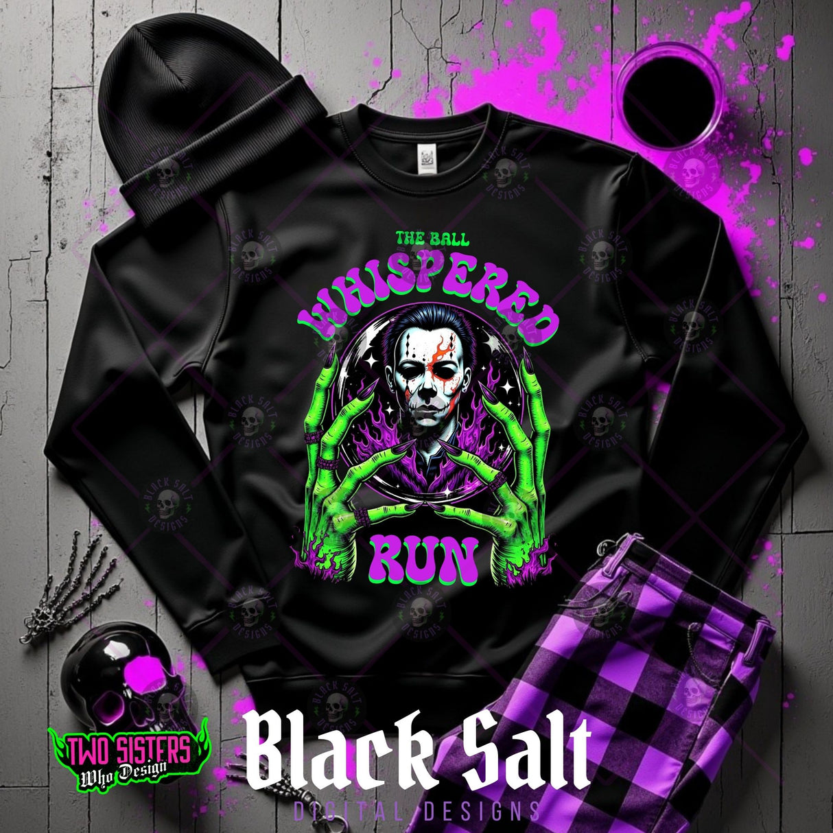 THE BALL WHISPERED 'RUN'