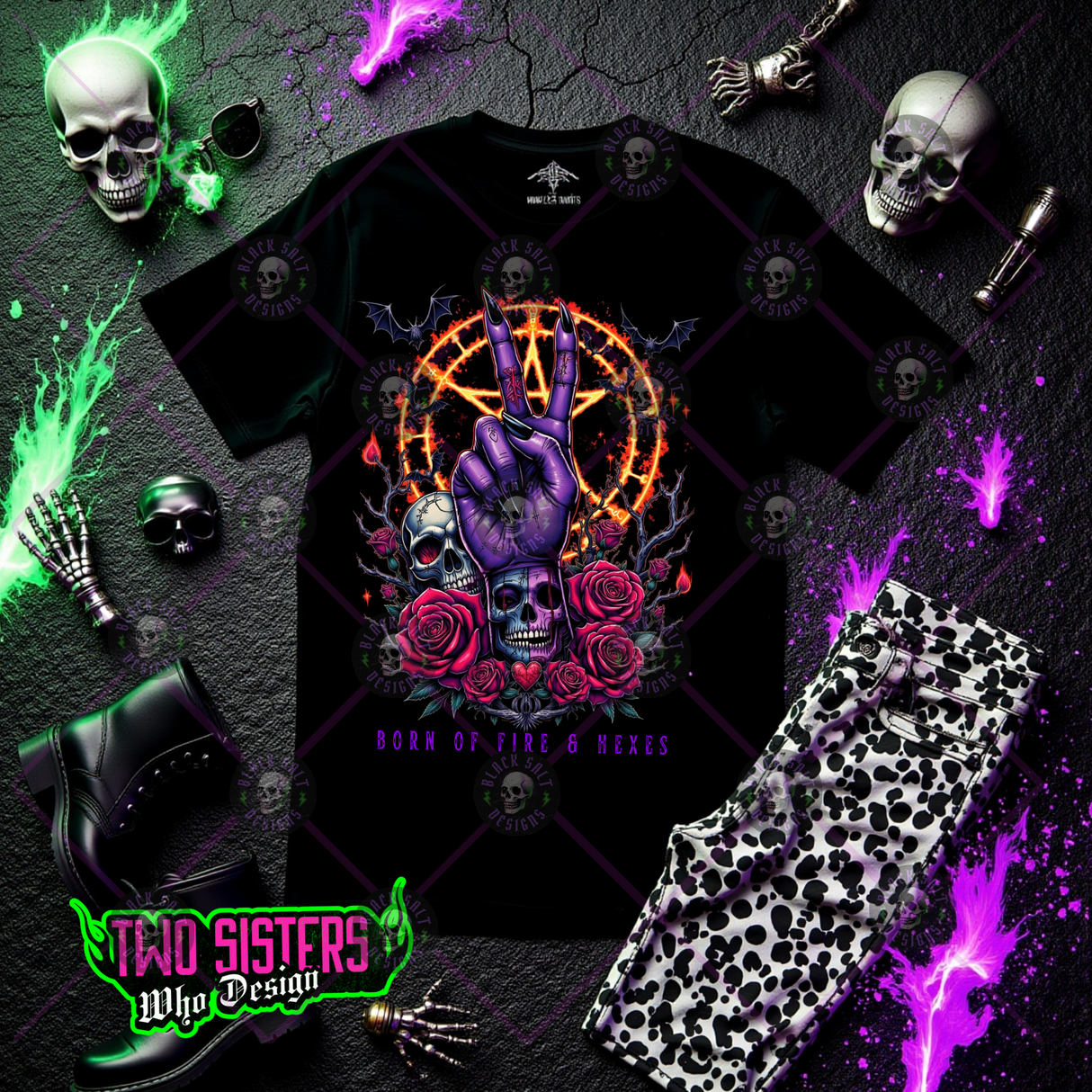 BORN OF FIRE AND HEX