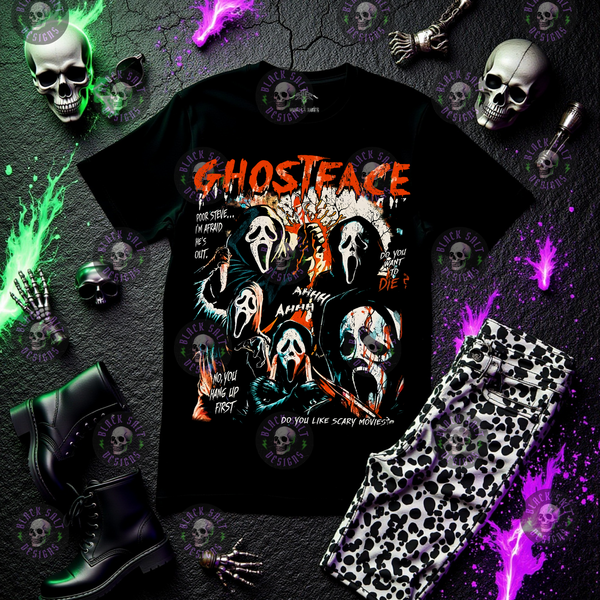 Ghost Face Halloween Character