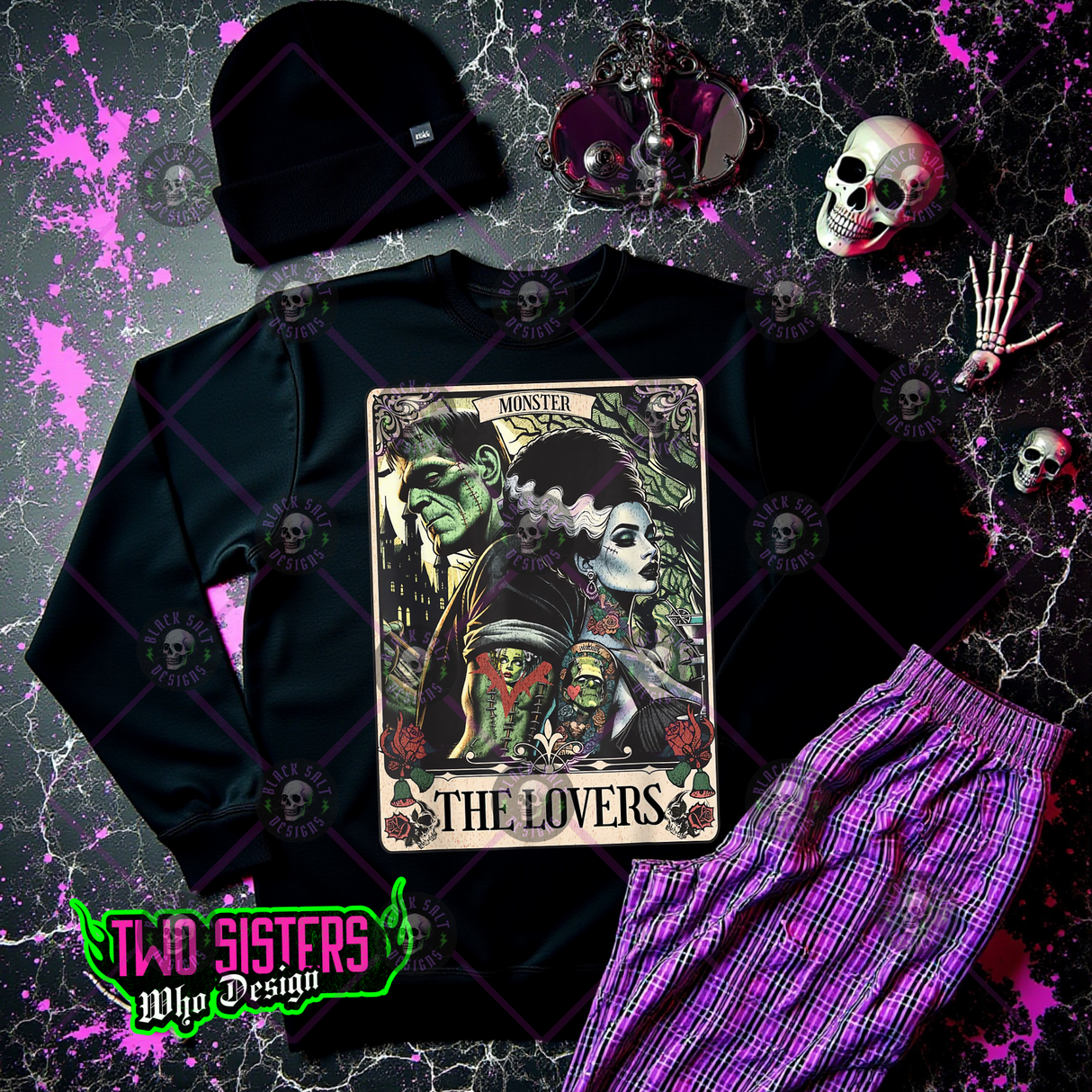 The Lovers Black TShirt, Sweatshirt and Hoodie (NOT DISTRESSED)