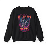 Dream Maker Skeleton with Wings Crewneck Sweatshirt | Gothic Rock Graphic