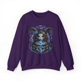 Capricorn Grim Reaper Zodiac sweatshirt | Cute Gothic Astrology Hoodie Alternative