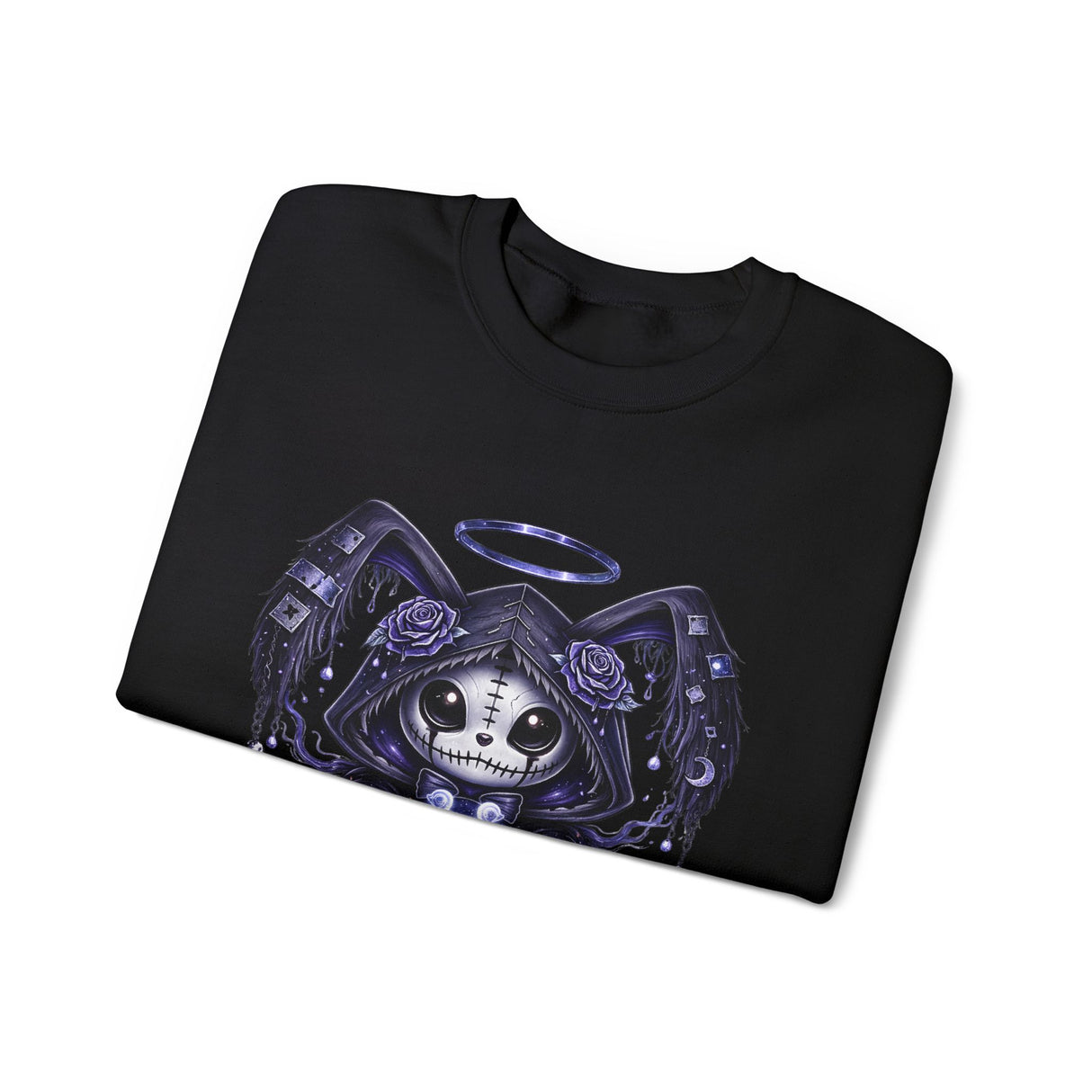 Gemini Skull Angel sweatshirt | Zodiac Twins Crewneck