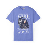Some Days I Am More Wolf Than I Am Woman T-Shirt | Wolf Woman Illustration