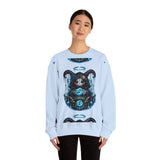 Cancer Zodiac Grim Reaper Illustration Sweatshirt | Astrology, Night Sky
