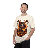 Fiery Sagittarius Skull Archer T-shirt | Zodiac Archer Graphic Tee