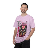 Baddie Book Graphic T-Shirt | Gothic Lip Art, Reading Girl Design