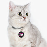 *BLACK*Cute But Dumb AF Pet Tag - Unique Dog & Cat ID Tag