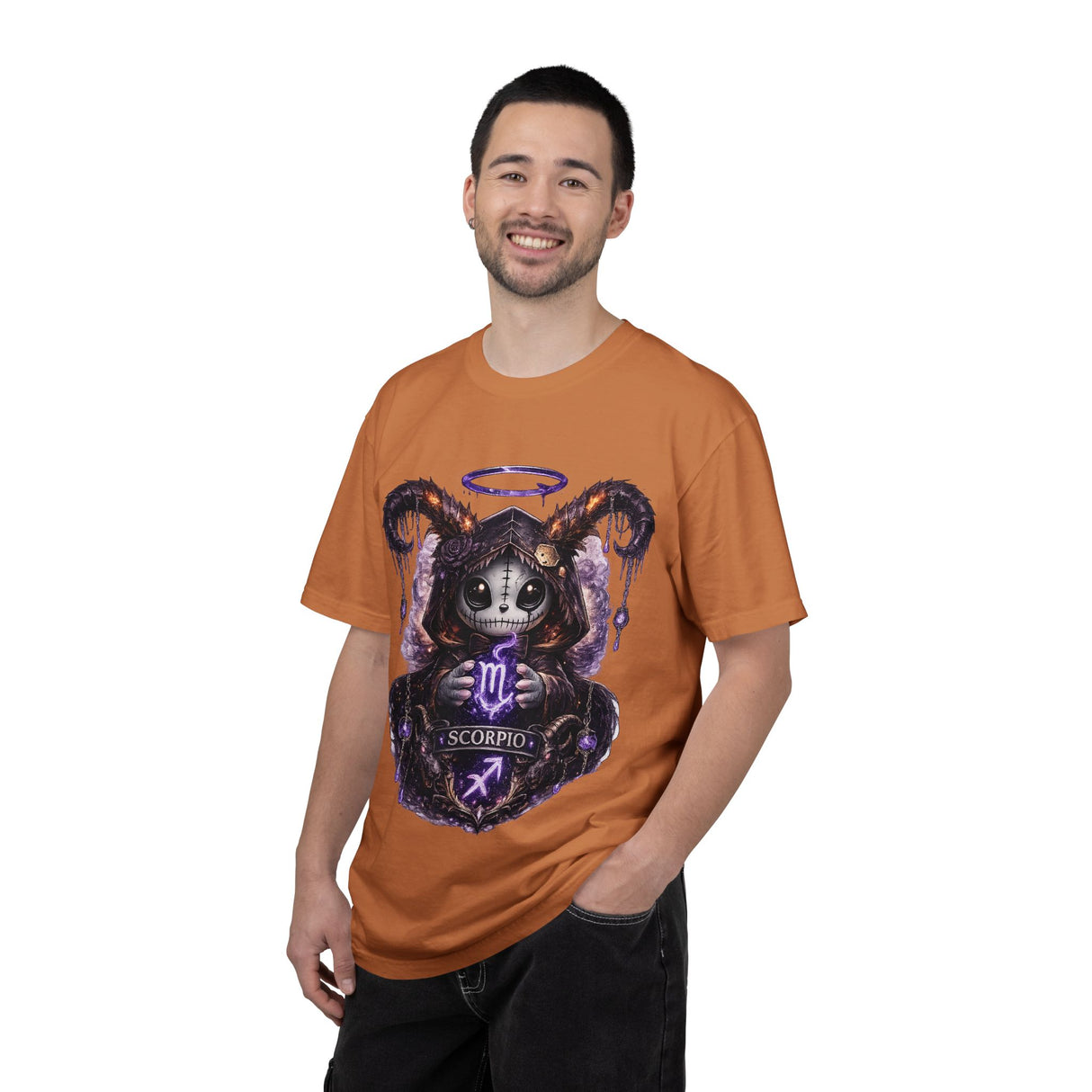 Scorpio Skeleton Mystic T-shirt | Zodiac Scorpio Graphic Tee