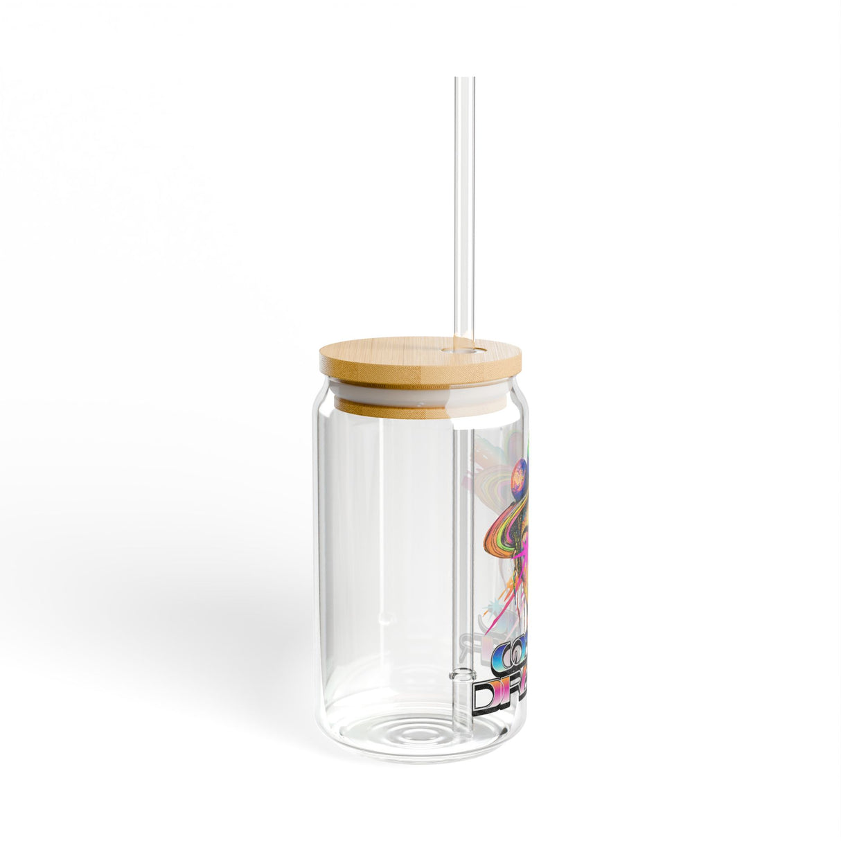 COSMIC DREAMER - Sipper Glass - 16oz with Tattoo-Inspired Design