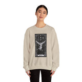 Tarot Angel Illustration Sweatshirt | Mystic Celestial Graphic Crewneck
