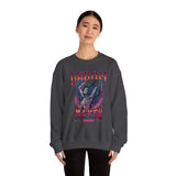 Dream Maker Skeleton with Wings Crewneck Sweatshirt | Gothic Rock Graphic