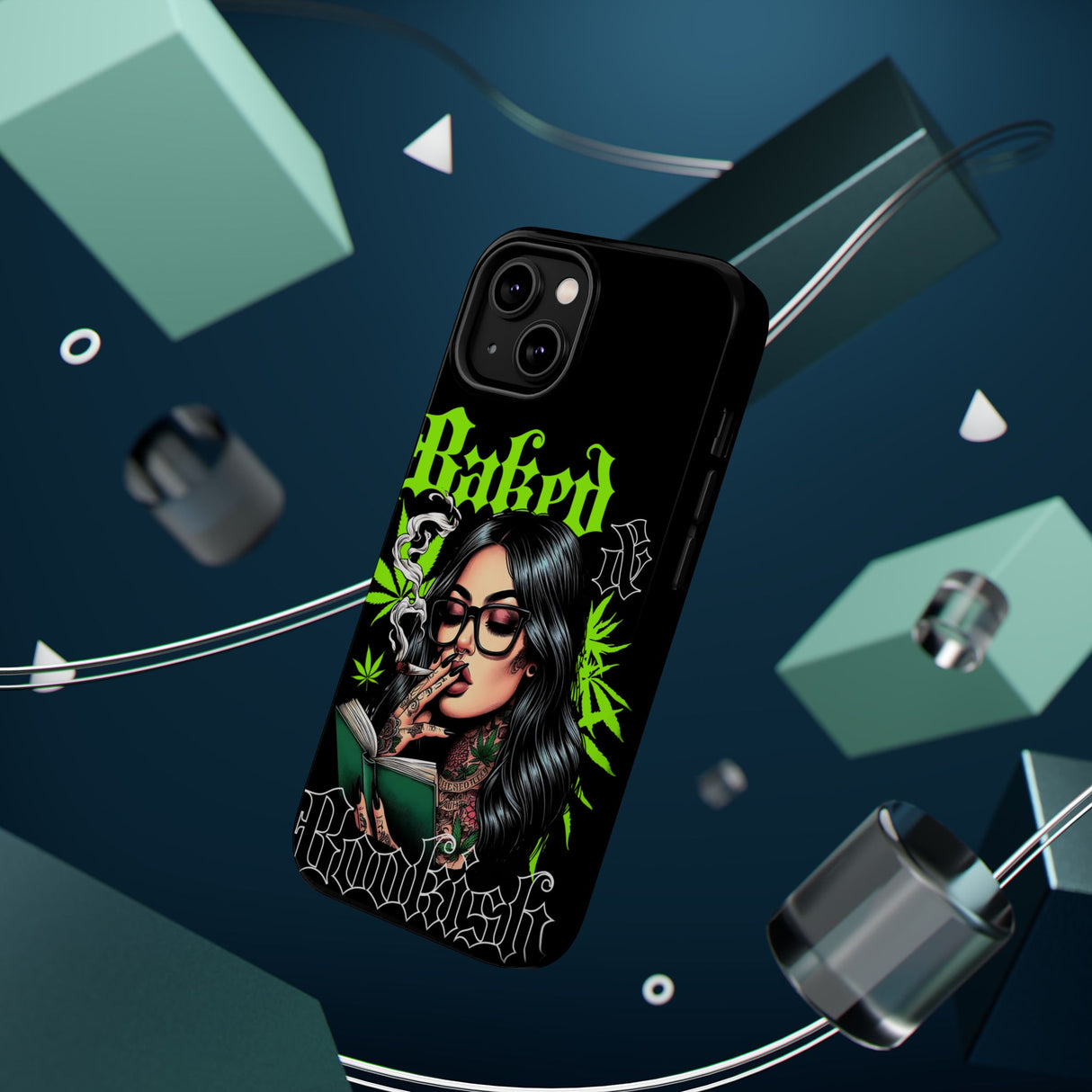 ***EXCLUSIVE***Baked & Bookish -  Magnetic Tough Cases - Edgy Phone Protection for Bold Style