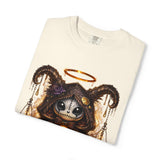 Libra Demon Cat zodiac scales T-Shirt | Astrology spooky occult tee