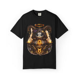Libra Demon Cat zodiac scales T-Shirt | Astrology spooky occult tee
