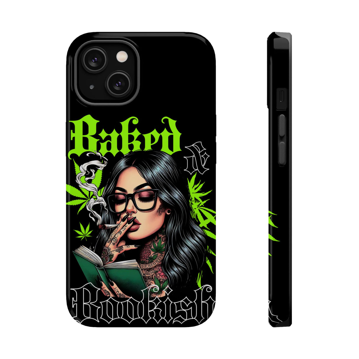 ***EXCLUSIVE***Baked & Bookish -  Magnetic Tough Cases - Edgy Phone Protection for Bold Style