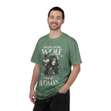 Some Days I Am More Wolf Than I Am Woman T-Shirt | Wolf Woman Illustration
