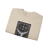 Tarot Angel Illustration Sweatshirt | Mystic Celestial Graphic Crewneck