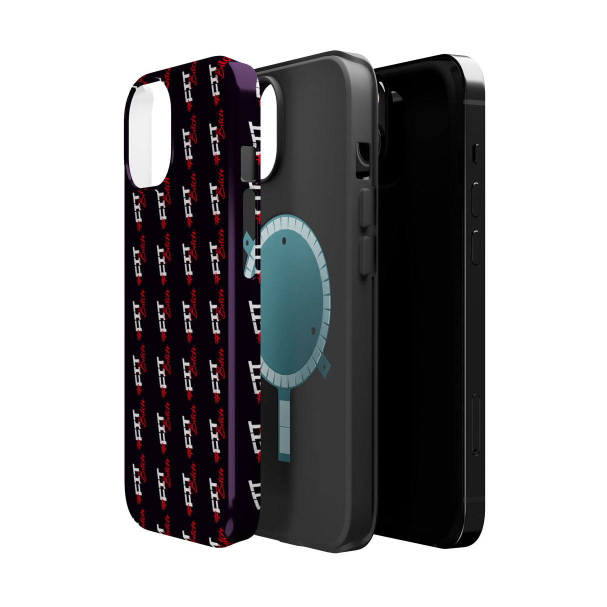 #FitBi$ch - Fitness Inspired -  Magnetic Tough Cases - Edgy Phone Protection for Bold Style