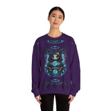 Cancer Zodiac Grim Reaper Illustration Sweatshirt | Astrology, Night Sky