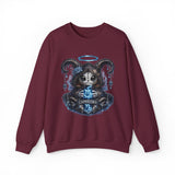 Capricorn Grim Reaper Zodiac sweatshirt | Cute Gothic Astrology Hoodie Alternative