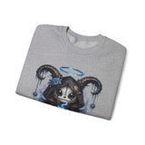 Capricorn Grim Reaper Zodiac sweatshirt | Cute Gothic Astrology Hoodie Alternative