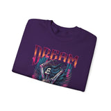 Dream Maker Skeleton with Wings Crewneck Sweatshirt | Gothic Rock Graphic