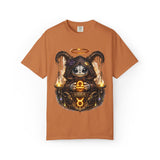 Libra Demon Cat zodiac scales T-Shirt | Astrology spooky occult tee
