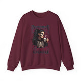 Sinister Soul Skull Woman sweatshirt | Gothic Skeleton Design