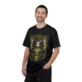 Taurus Ram Headdress Skull T-shirt | Zodiac Astrology Graphic Tee