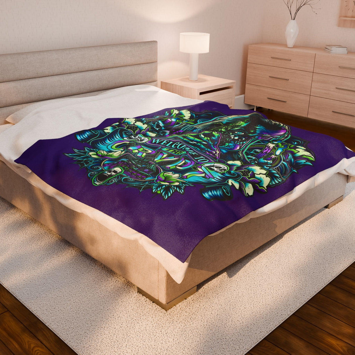Tales of the Crypts Velveteen Plush Blanket