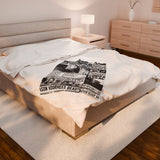 Witchcraft Runs in These Thighs Velveteen Plush Blanket