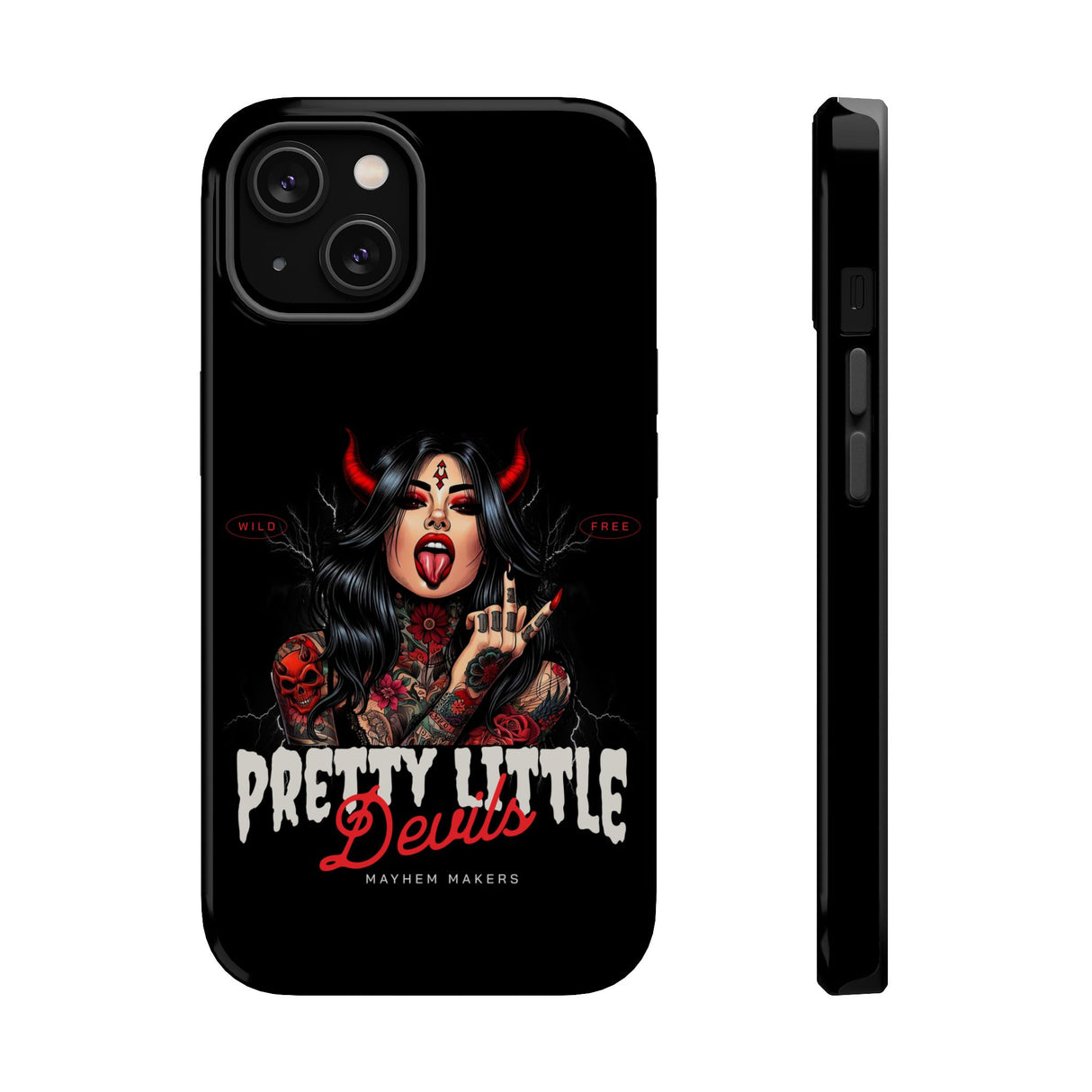 ***EXCLUSIVE***Pretty Little Devils Magnetic Tough Cases - Edgy Phone Protection for Bold Style