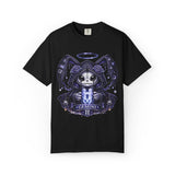 Gemini Skull Reaper T-shirt | Zodiac Twins Illustration