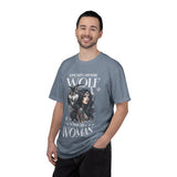 Some Days I Am More Wolf Than I Am Woman T-Shirt | Wolf Woman Illustration